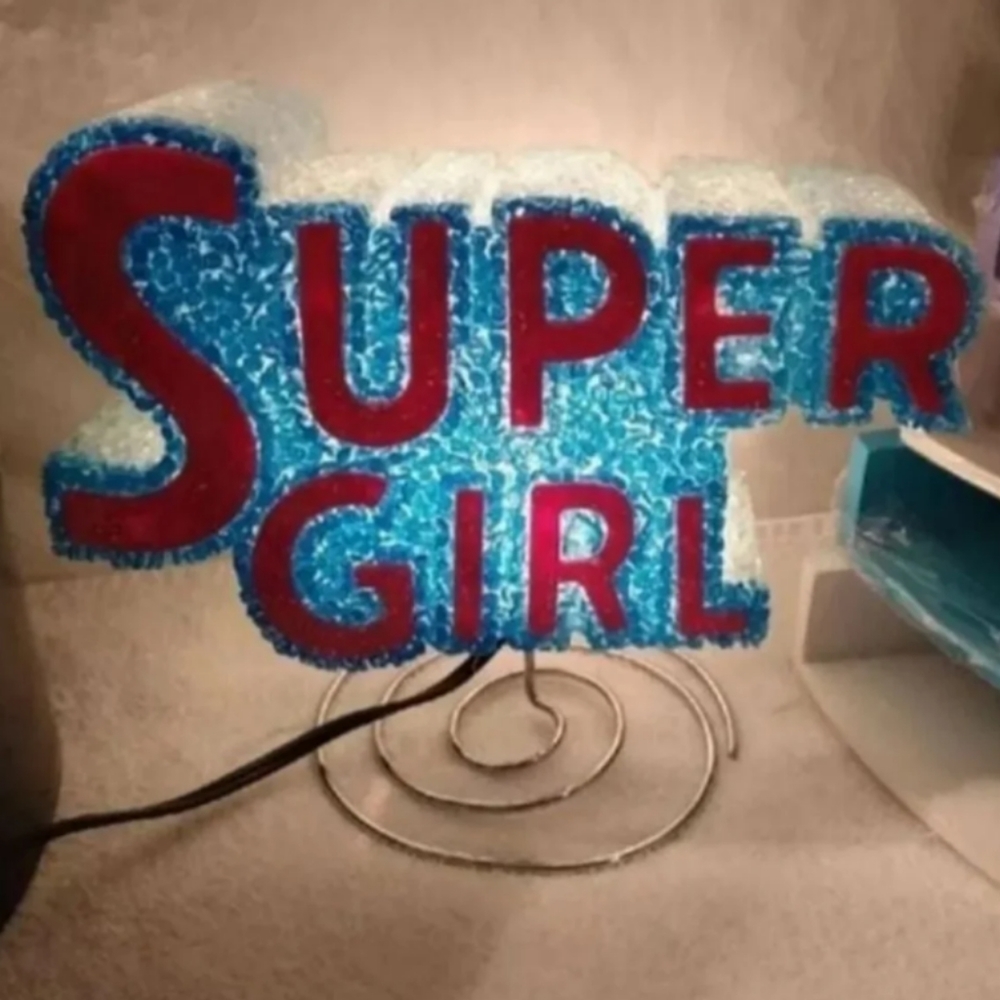 Super Girl Lamp Light